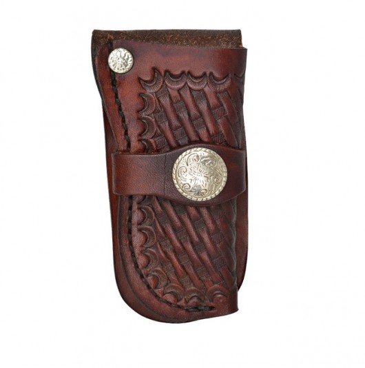 3D Dark Brown Medium Knife Holder