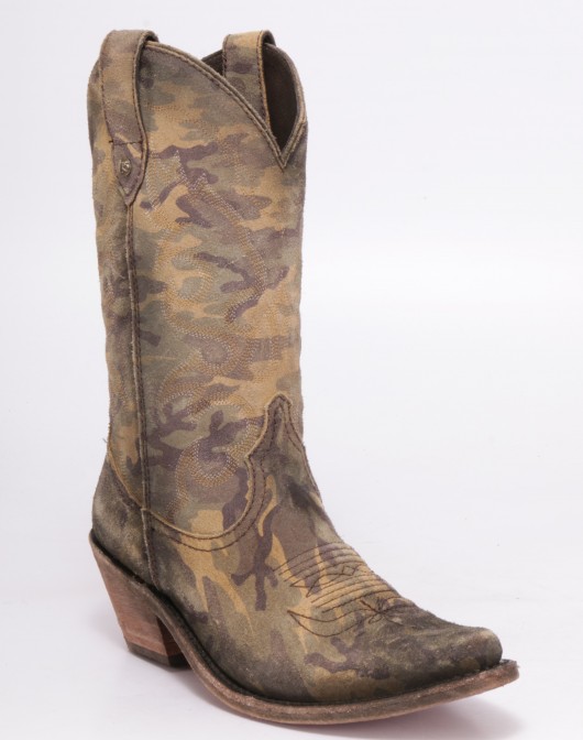 Camo Camel Boot