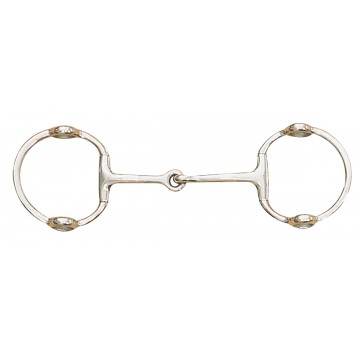 Centaur® Stainless Steel Cheltenham Eggbutt Gag 5"