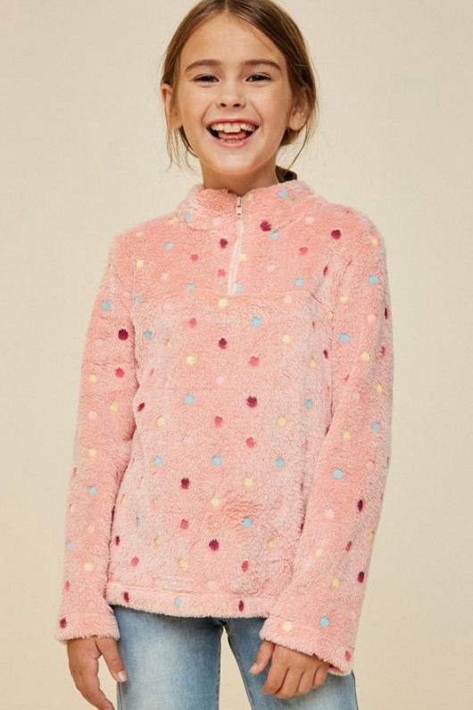 Pink Dot Pullover