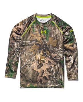 UNDER ARMOUR YOUTH SCENT CONTROL HEAT GEAR SHIRT