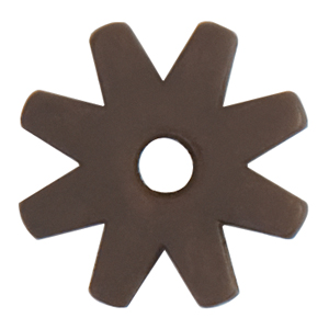 Weaver 8 Point Replacement Rowel, Antiqued, 1"
