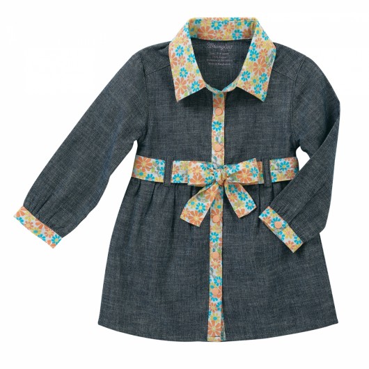 Wrangler Girls' Denim Dress